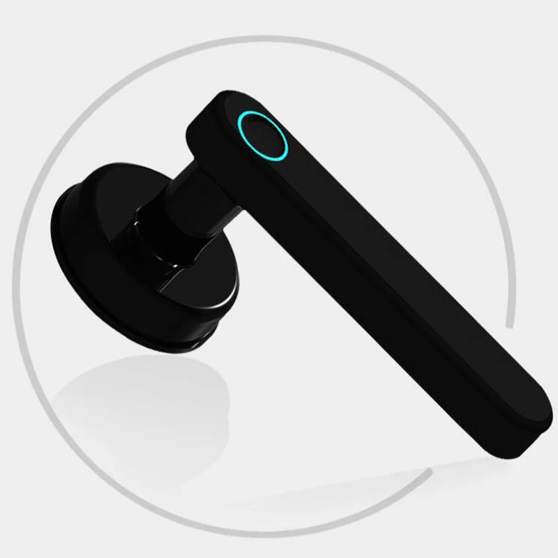 Bluetooth Lock TTLOCK Smart Home Door Lock Alexa Google Home Biometric Fingerprint Lock Electric Handle Lock Wooden Door