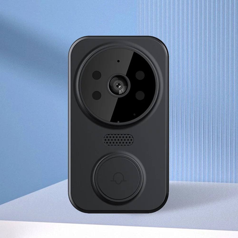 Wifi Wireless Video Doorbell with Chime 2-Way Audio Smart Video Doorbell Camera Night Vision Front Door Camera for Home Security