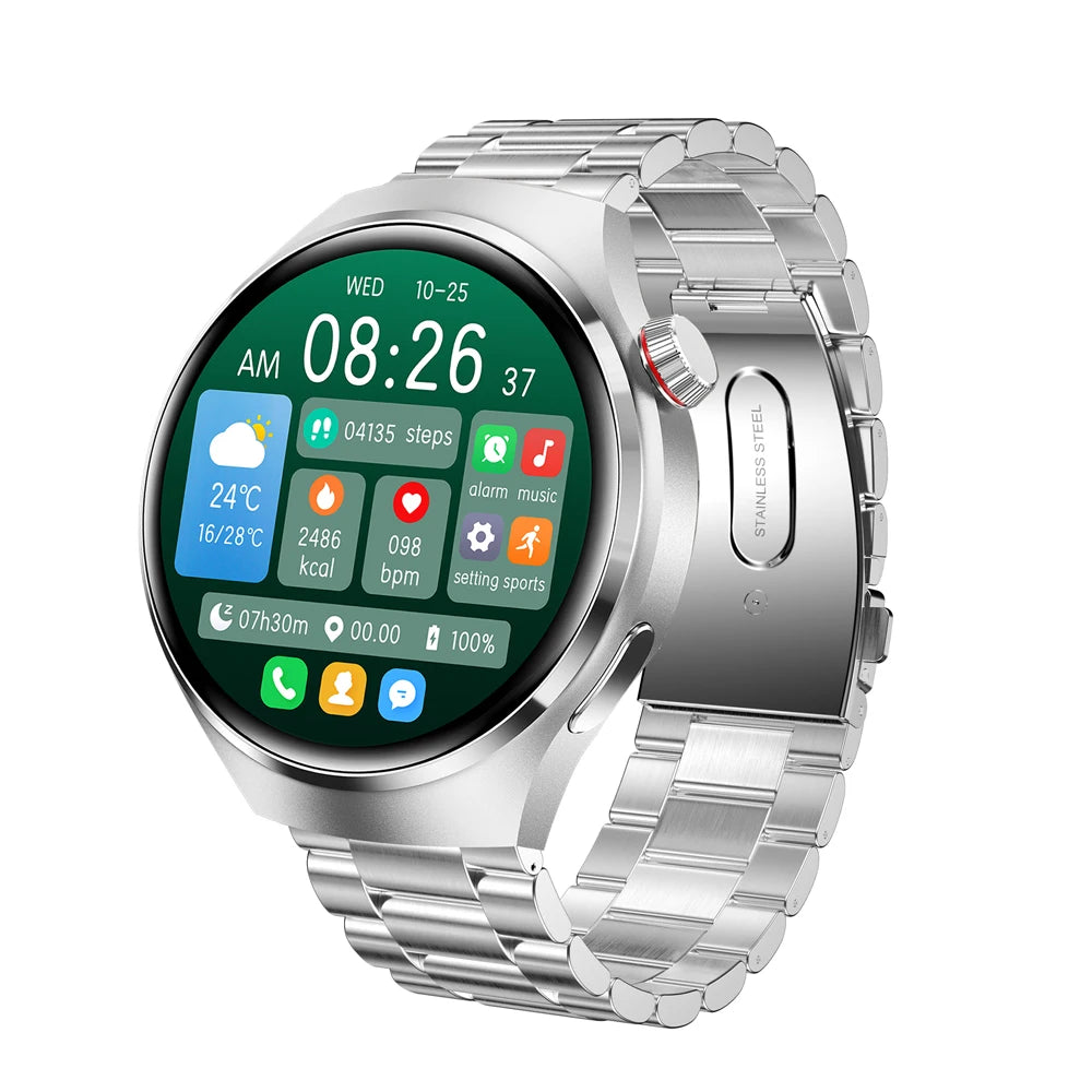 Smart Watch Gt4Pro Step Counting Distance Tracking Wireless Call Smart Watch Sleep Monitoring Full Touch Sports Smart Watch Male