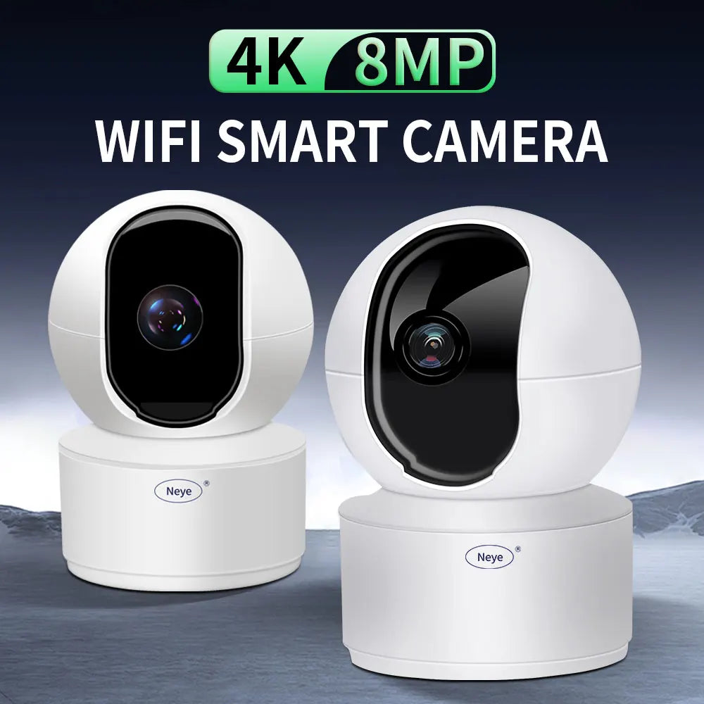 Neye 8MP/4K S5 Wifi Home Security Indoor Camera AI Automatic Tracking and Detection PTZ IP Camera CCTV Security Camera