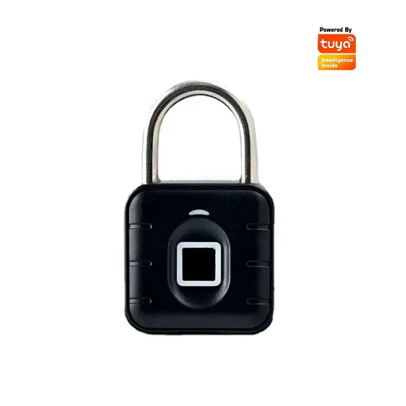 Tuya Smart Home Biometric Digital Padlock IP67 Waterproof Smart Door Lock Cabinet Lock Gym Wardrobe Door Password Lock