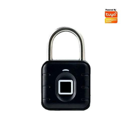 Tuya Smart Home Biometric Digital Padlock IP67 Waterproof Smart Door Lock Cabinet Lock Gym Wardrobe Door Password Lock