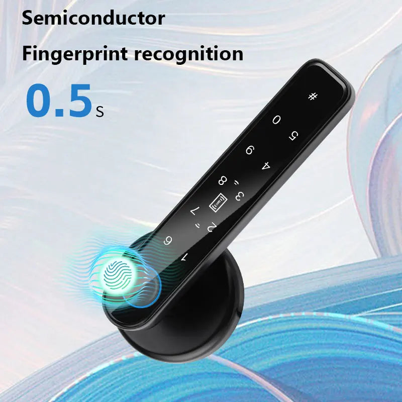 TY TTLOCK Control Smart Door Lock Password Fingerprint Lock Bluetooth Smart Home Digital Electronic Lock Security Protection