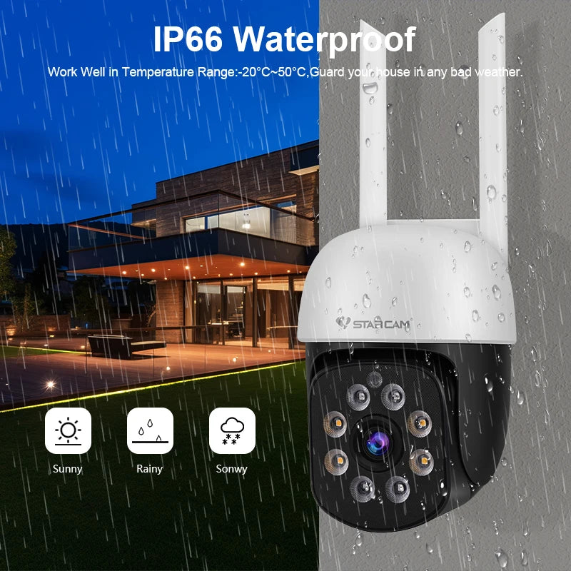 1080P PTZ Wifi Camera Ai Human Detection Auto Tracking CCTV Video Surveillance Camera Wifi Security IP Camera