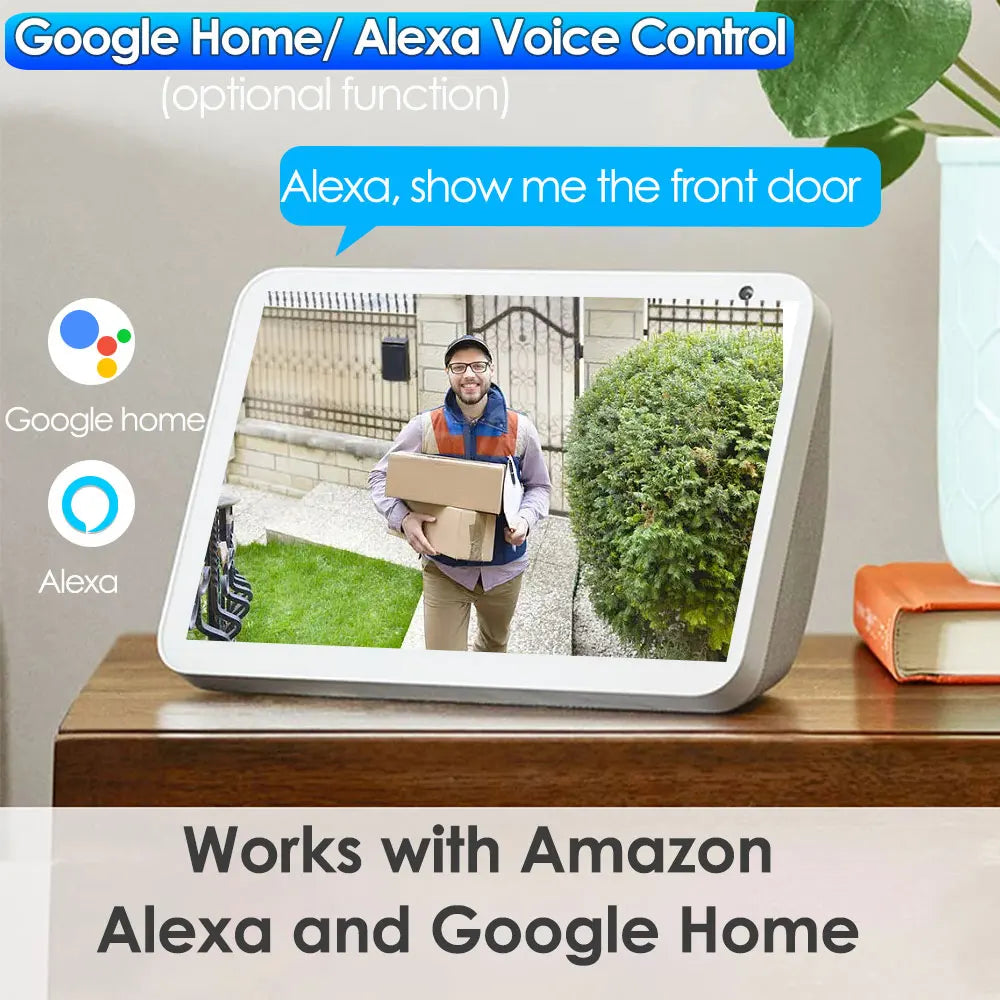 TUYA Video Doorbell Wifi Wireless Outdoor Door Bell Camera AC DC Power 1080P Video Door Phone Waterproof IP65 Alexa Google Home