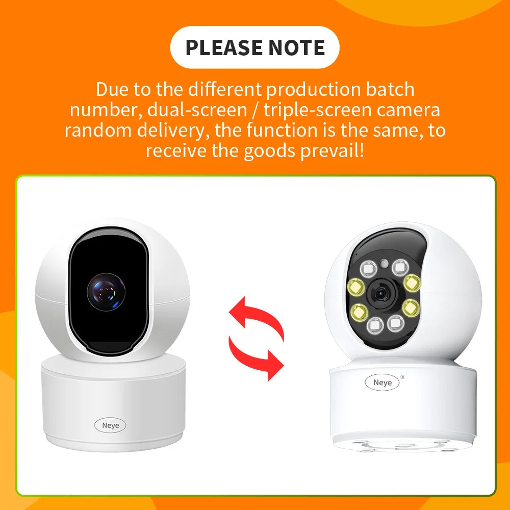 Neye 8MP/4K S5 Wifi Home Security Indoor Camera AI Automatic Tracking and Detection PTZ IP Camera CCTV Security Camera