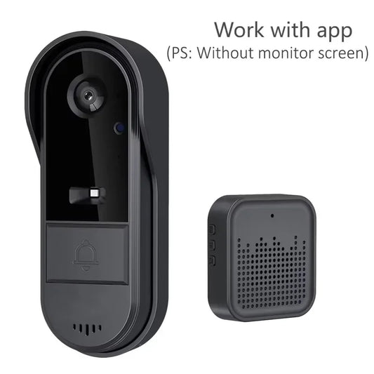 Tuya Wireless Intercom Doorbell Night Vision HD 4.3In LPS Screen Video Doorbell Camera Smart Home Security Visual Doorbell