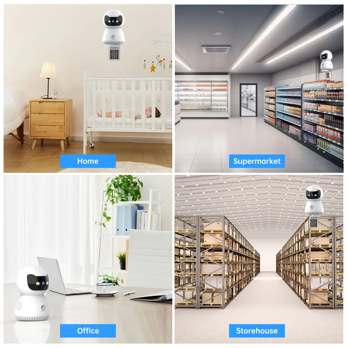 JOOAN 5MP 3MP IP Camera 5G Wifi Smart Home Indoor Wireless IP Surveillance Camera CCTV Camera AI Tracking Security Baby Monitor