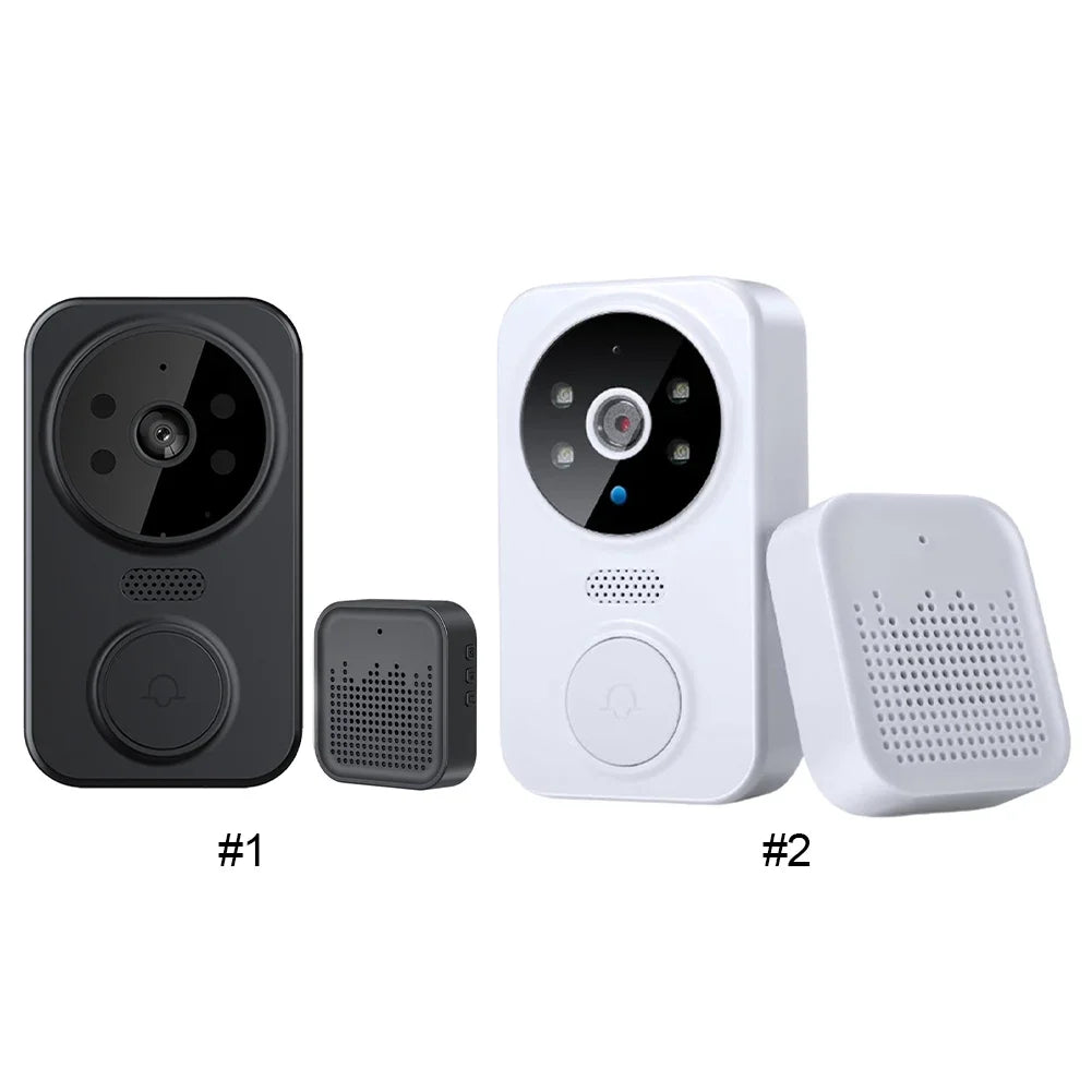 Wifi Smart Video Doorbell Camera Night Vision Wireless Visual Intercom Doorbell Intelligent Doorbell Indoor Outdoor Surveillance
